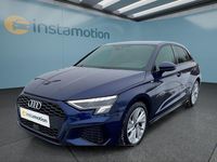 Gebraucht Audi A3 Sportback 150 PS (110 kW) 2024 Blau Kleinwagen