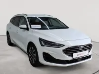 Gebraucht Ford Focus Titanium X 120 PS (88 kW) 2023 Frozen white Kombi