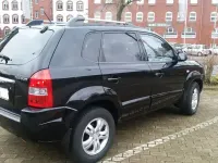 Gebraucht Hyundai Tucson GLS 141 PS (103 kW) 2008 Schwarz SUV