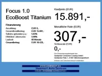 Gebraucht Ford Focus Titanium 125 PS (91 kW) 2023 Polarsilber metallic Limousine