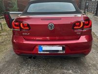 Gebraucht VW Golf Cabriolet 122 PS (89 kW) 2012 Rot Cabrio