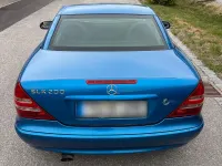Gebraucht Mercedes SLK200 163 PS (119 kW) 2002 Blau Cabrio