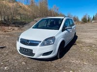 Gebraucht Opel Zafira 110 PS (80 kW) 2012 Weiß Van / Kleinbus