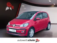 Gebraucht VW up! high up! 90 PS (66 kW) 2017 Rot Kleinwagen
