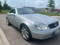 Gebraucht Mercedes SLK230 193 PS (141 kW) 1996 Silber Cabrio
