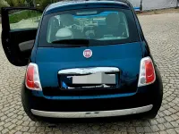 Gebraucht Fiat 500 Lounge 69 PS (50 kW) 2012 Blau Kleinwagen