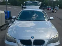 Gebraucht BMW 520 177 PS (130 kW) 2008 Silber Kombi
