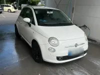 Gebraucht Fiat 500 69 PS (50 kW) 2009 Weiß Cabrio