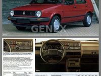 Second-hand VW Golf II 54 CP (39 kW) 1988 Roșu Hatchback