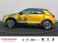 Gebraucht VW T-Roc Active 150 PS (110 kW) 2021 Gelb SUV