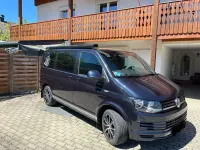 Gebraucht VW Transporter 150 PS (110 kW) 2017 Blau Van