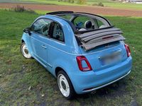 Gebraucht Fiat 500C 69 PS (50 kW) 2018 Blau Cabrio