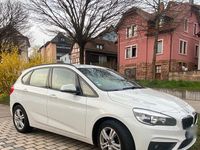 Gebraucht BMW 218 Active Tourer 150 PS (110 kW) 2016 Weiß Van / Kleinbus