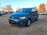 Gebraucht VW Touran Highline 140 PS (102 kW) 2012 Blau Van / Kleinbus
