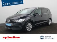 Gebraucht VW Touran Highline 150 PS (110 kW) 2018 Deep black perleffekt Van / Kleinbus
