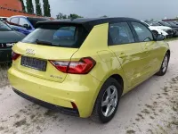 Gebraucht Audi A1 Sportback Advanced Plus 116 PS (85 kW) 2019 Pythongelb metallic / schwarz pythongelb metallic / schwarz Kleinwagen