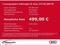 Neu VW ID. Buzz Pro 210 kW (286 PS) 2025 Blau Van / Kleinbus