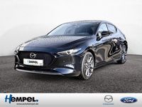 Gebraucht Mazda 3 Selection 179 PS (131 kW) 2021 Schwarz / jet black Limousine