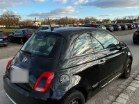 Gebraucht Fiat 500 Lounge 69 PS (50 kW) 2016 Schwarz Kleinwagen