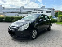 Gebraucht Opel Corsa 80 PS (58 kW) 2008 Schwarz Kleinwagen