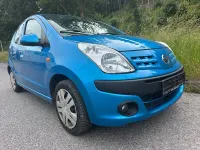 Gebraucht Nissan Pixo Acenta 68 PS (50 kW) 2011 Blau Kleinwagen