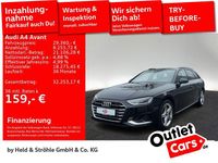 Gebraucht Audi A4 S-Line 204 PS (150 kW) 2023 Mythosschwarz metallic Kombi