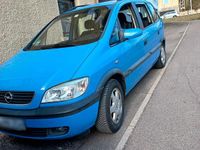 Gebraucht Opel Zafira 2001 Blau Van / Kleinbus