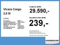 gebraucht Opel Vivaro Cargo 2.0 M *Holzboden*Lederlenk*Kamera*