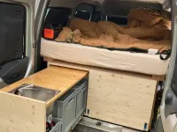 Gebraucht Ford Tourneo 95 PS (69 kW) 2006 Silber Van / Kleinbus