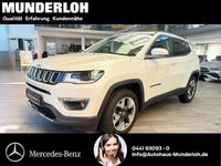 Gebraucht Jeep Compass Limited 140 PS (102 kW) 2018 Pearl white tricoat SUV