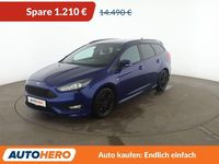 Gebraucht Ford Focus ST-Line 182 PS (133 kW) 2018 Blau Kombi