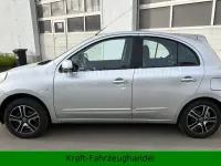 Gebraucht Nissan Micra Acenta 80 PS (58 kW) 2011 Silber Kleinwagen