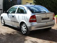 Gebraucht Opel Astra Selection 84 PS (61 kW) 2001 Silber Kleinwagen