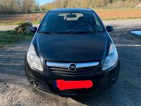 Gebraucht Opel Corsa 60 PS (44 kW) 2010 Schwarz Kleinwagen