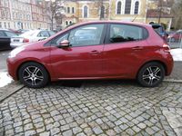 Gebraucht Peugeot 208 Active 95 PS (69 kW) 2012 Rot erythree/metallic Kleinwagen