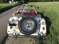 Używany MG TD 54 KM (39 kW) 1952 Biały Kabriolet