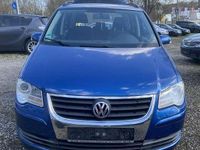 Gebraucht VW Touran Trendline 140 PS (102 kW) 2007 Blau Van / Kleinbus