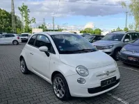 Gebraucht Fiat 500 Pop 69 PS (50 kW) 2010 Weiß Kleinwagen