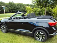 Gebraucht VW T-Roc Cabriolet Active 110 PS (80 kW) 2021 Schwarz Cabrio