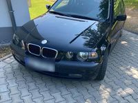 Gebraucht BMW 316 115 PS (84 kW) 2003 Schwarz Coupé