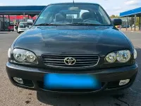Gebraucht Toyota Corolla 110 PS (80 kW) 2000 Schwarz Kleinwagen