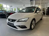 Używany Seat Leon Beats 150 KM (110 kW) 2018 Biały Sedan/Limuzyna