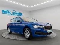 Gebraucht Skoda Scala Active 95 PS (69 kW) 2020 Modra energy/energy blue Kleinwagen