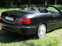 Gebraucht Mercedes CLK200 Avantgarde 184 PS (135 kW) 2007 Schwarz Cabrio