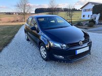 Gebraucht VW Polo Trendline 69 PS (50 kW) 2010 Schwarz Kleinwagen