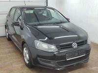 Gebraucht VW Polo Trendline 69 PS (50 kW) 2010 Schwarz Kleinwagen