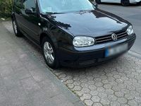 Gebraucht VW Golf IV 2002 Schwarz Kleinwagen