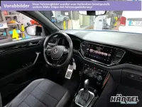 Gebraucht VW T-Roc Cabriolet R-line Edition 150 PS (110 kW) 2022 Ravennablau (blue), matt Cabrio