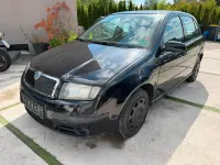 Gebraucht Skoda Fabia 64 PS (47 kW) 2007 Schwarz Kleinwagen