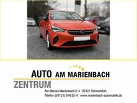 Gebraucht Opel Corsa Elegance 75 PS (55 kW) 2021 Power orange met./dach diamant schwarz m (metallic) Kleinwagen